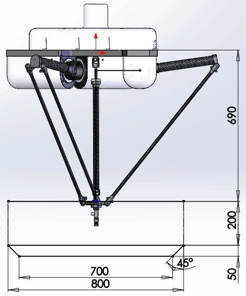 delta robot pick and place
